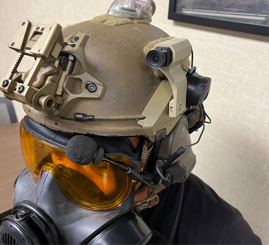 Helmet Mount for Axon Flex 2