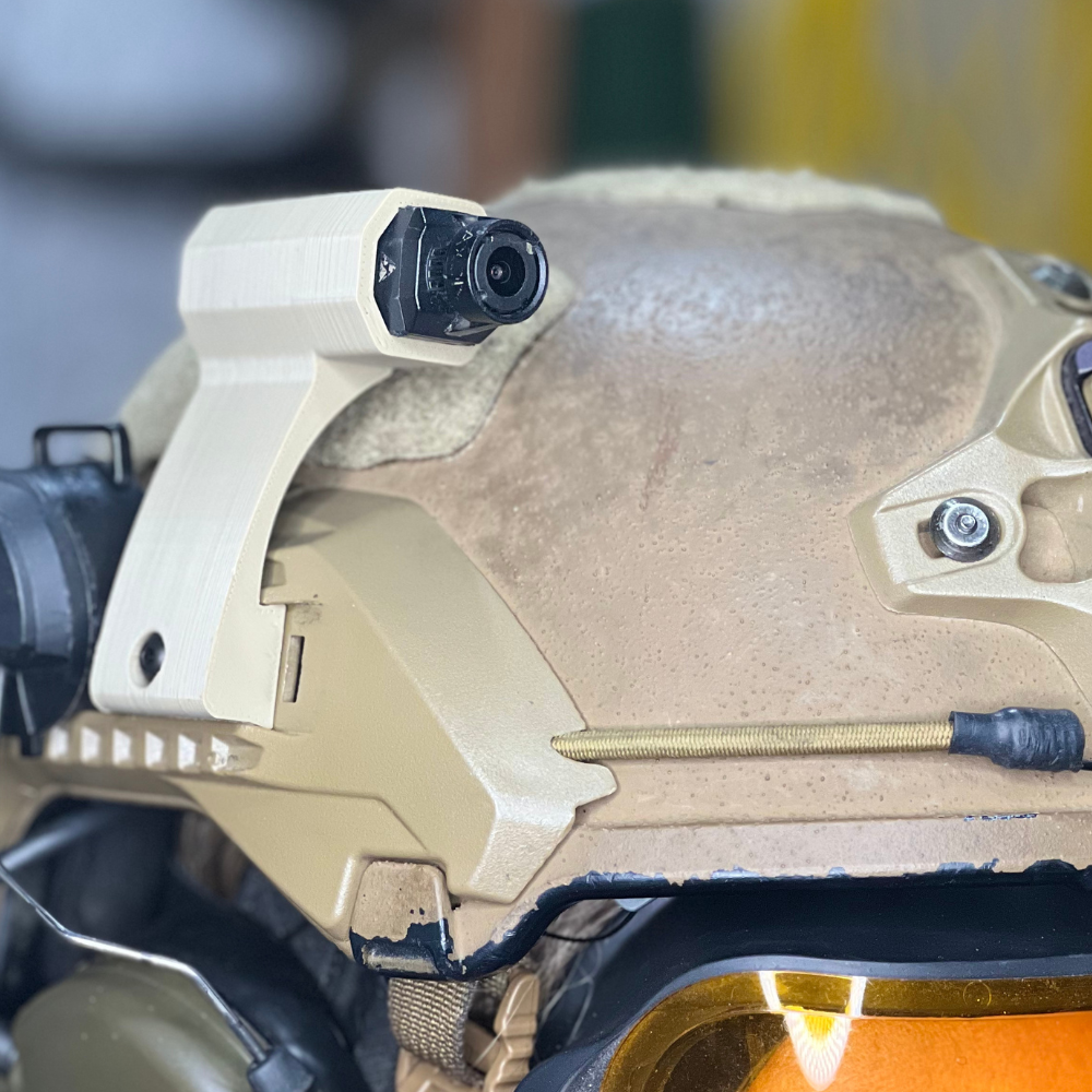 Helmet Mount for Axon Flex 2