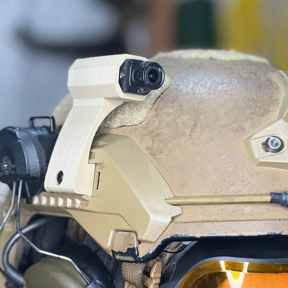 Helmet Mount for Axon Flex 2