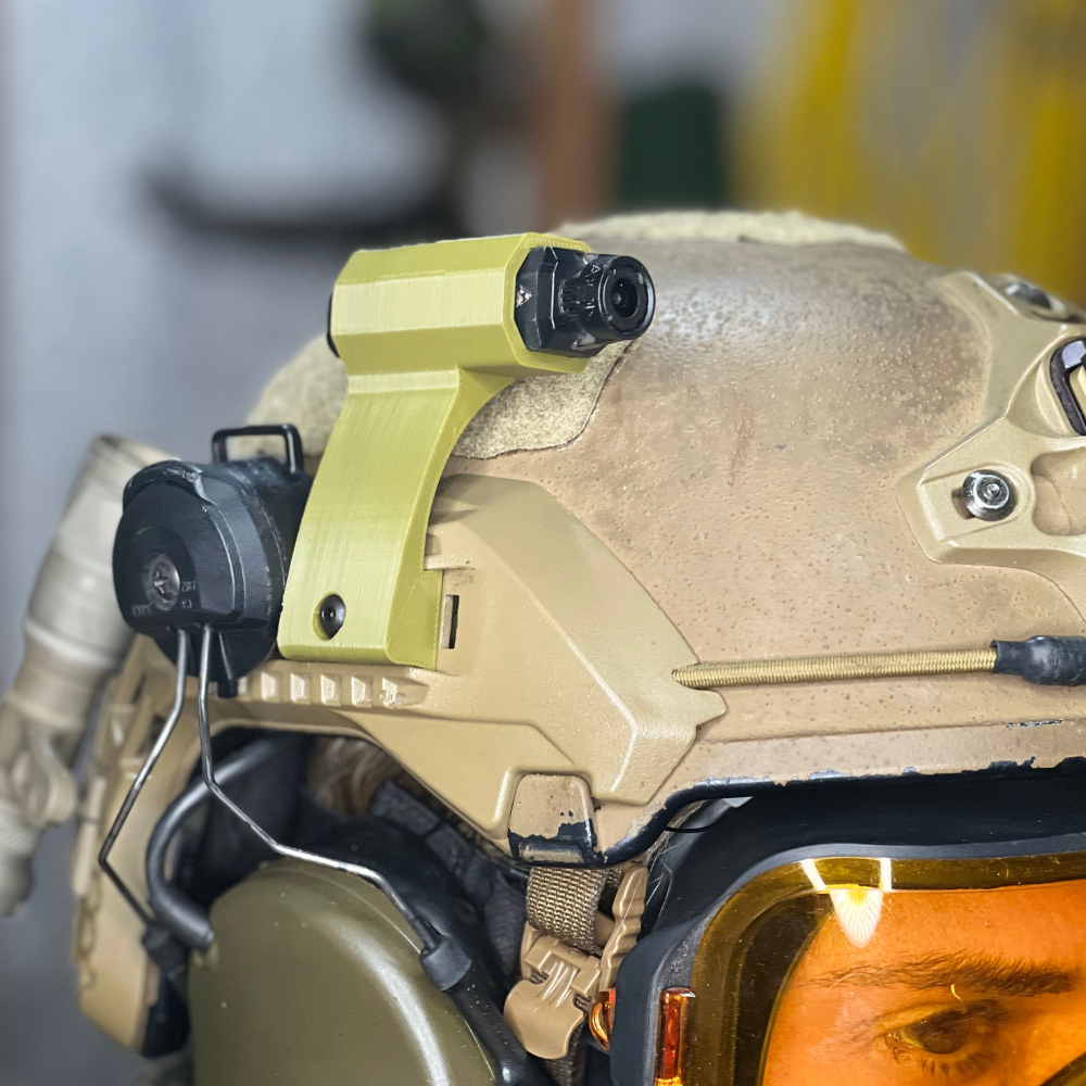 Helmet Mount for Axon Flex 2